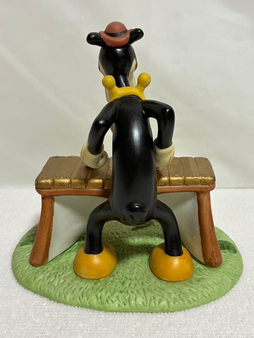 ディズニー　ミッキー　音楽隊　置物　陶器　三協商事