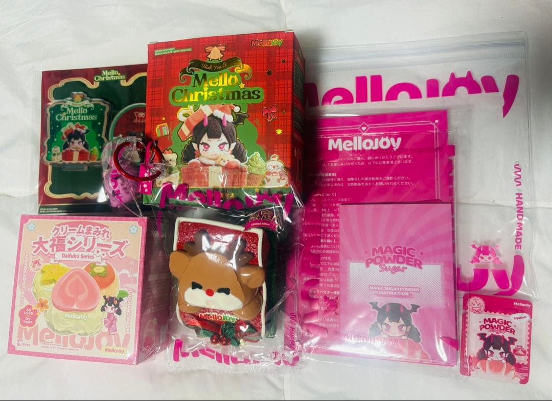 Mellojoy メロークリスマスシークレット未使用&大福シリーズ未開封