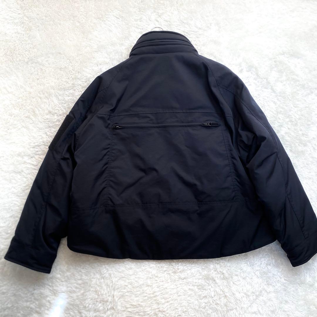 23AW AIVER イリディセントショートモンスターブルゾン　ブラック　M