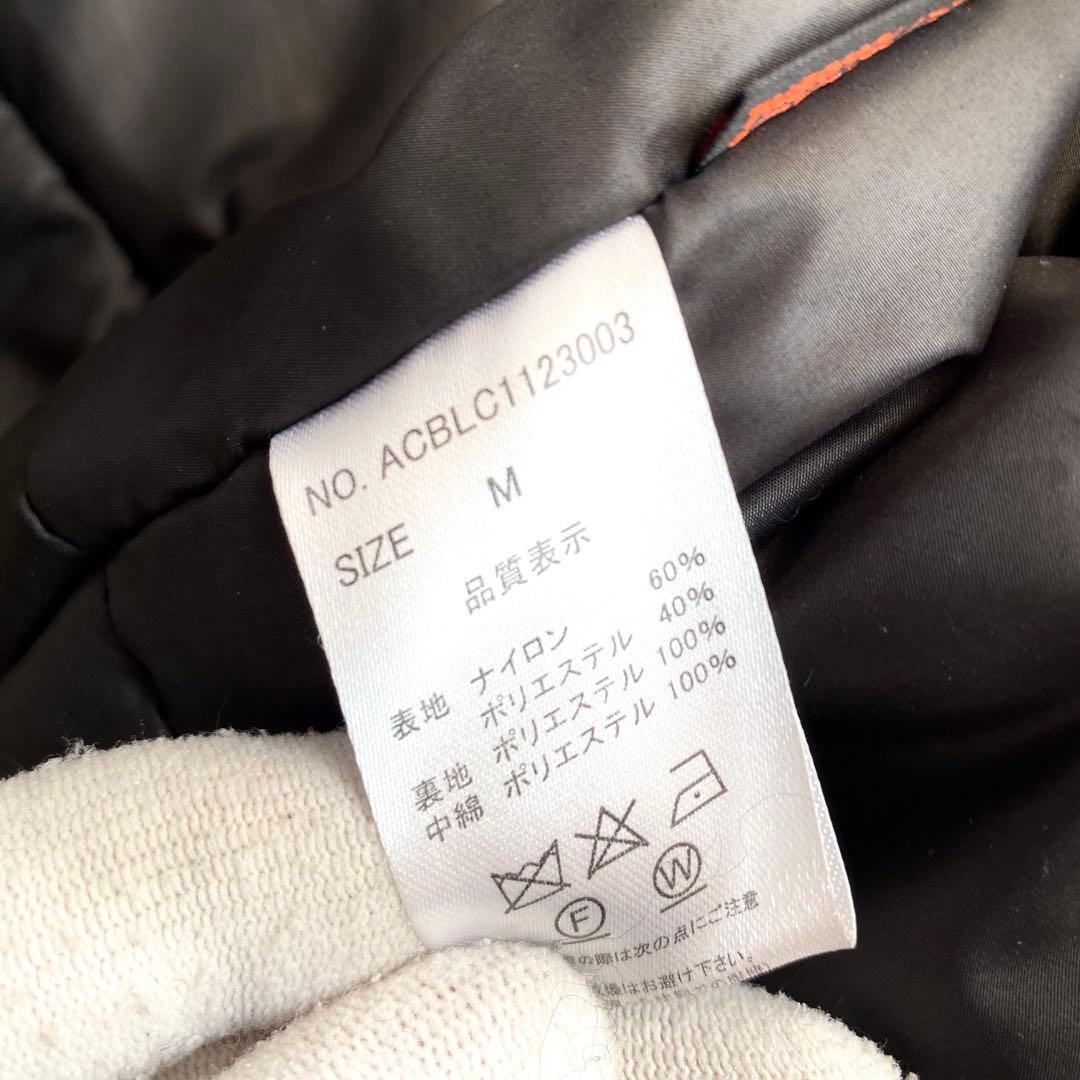 23AW AIVER イリディセントショートモンスターブルゾン　ブラック　M