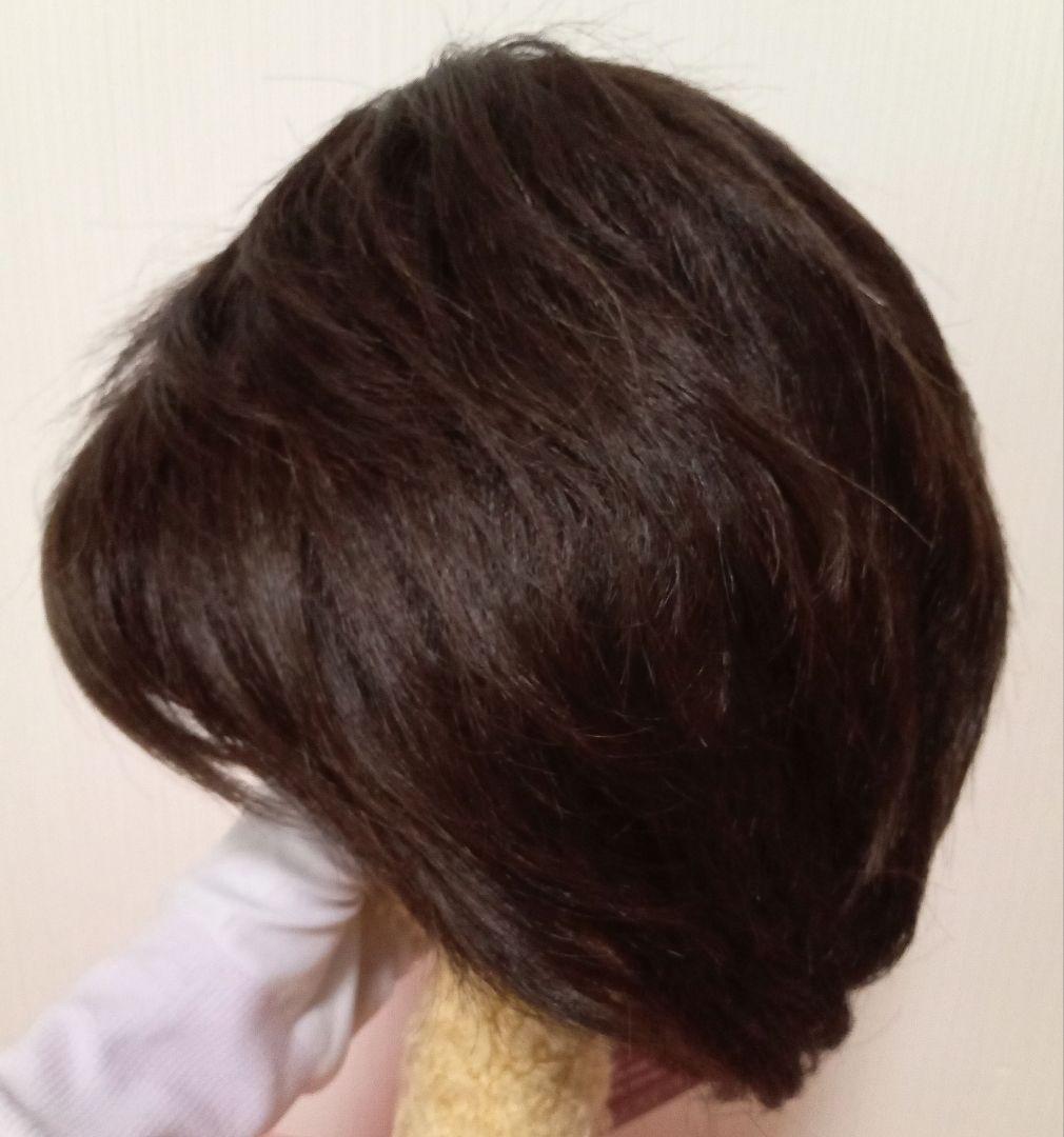 【タグ付】ラパンドアール リュネール ウィッグ 高級人毛使用 ナチュラルブラウン