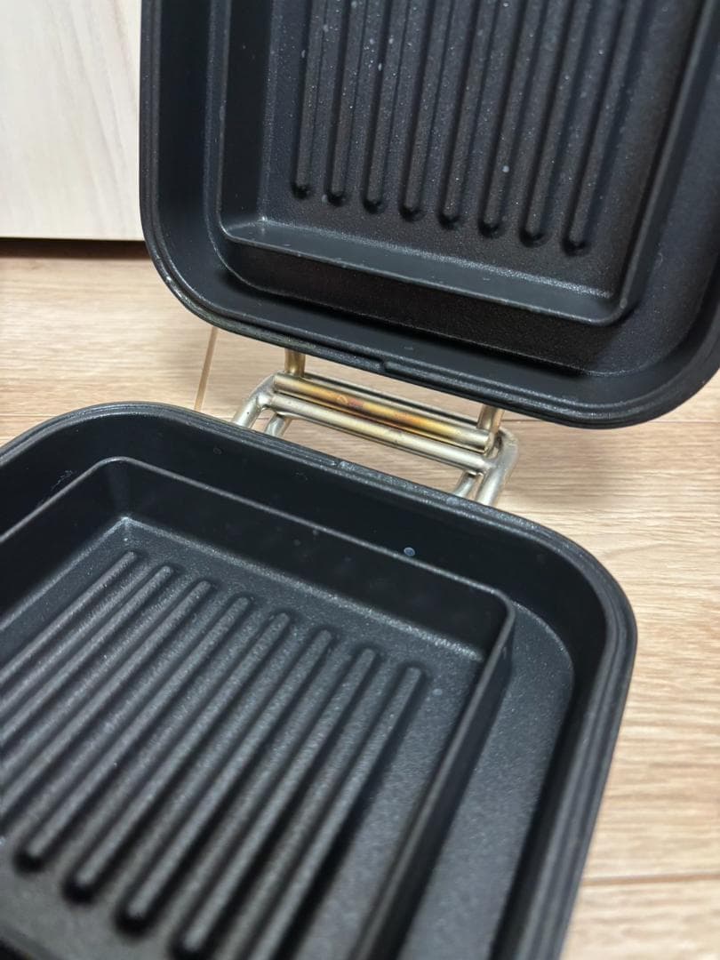 【美品】家事問屋　ホットパン　ホットサンドメーカー　IH対応