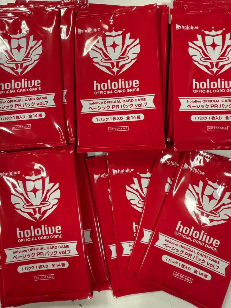 ホロカ　ホロライブカードゲーム ベーシックPR プロモ vol.7 54パック