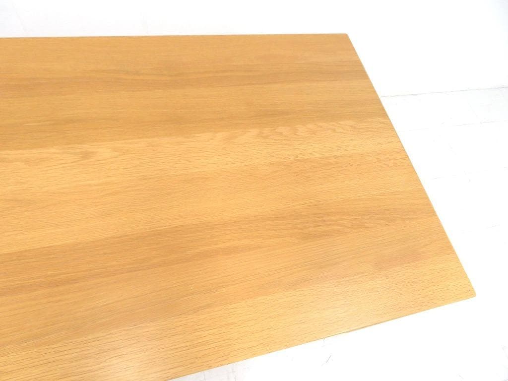 展示品　カンディハウス　オーク材　ナラ材　ダイニングテーブル　ウイングラックス