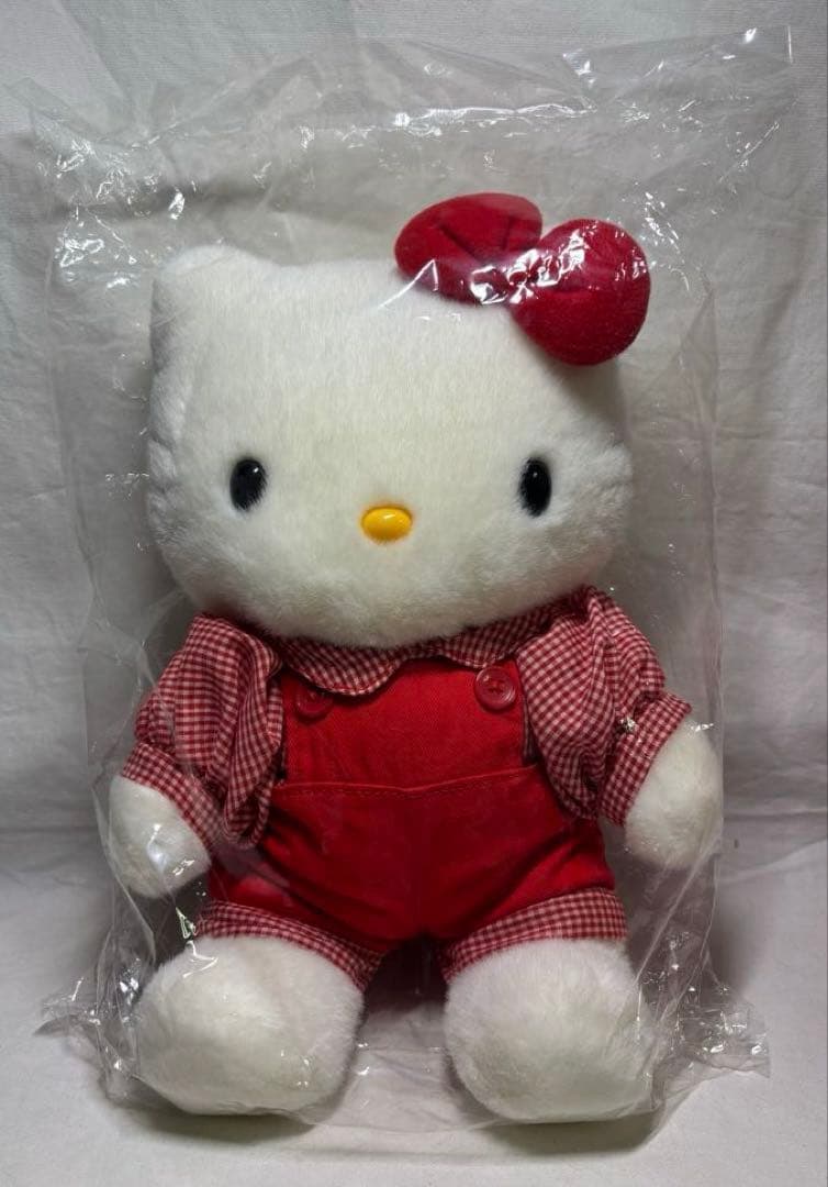 ハローキティ ぬいぐるみ 1997年 シリアルナンバー入り トランクケース