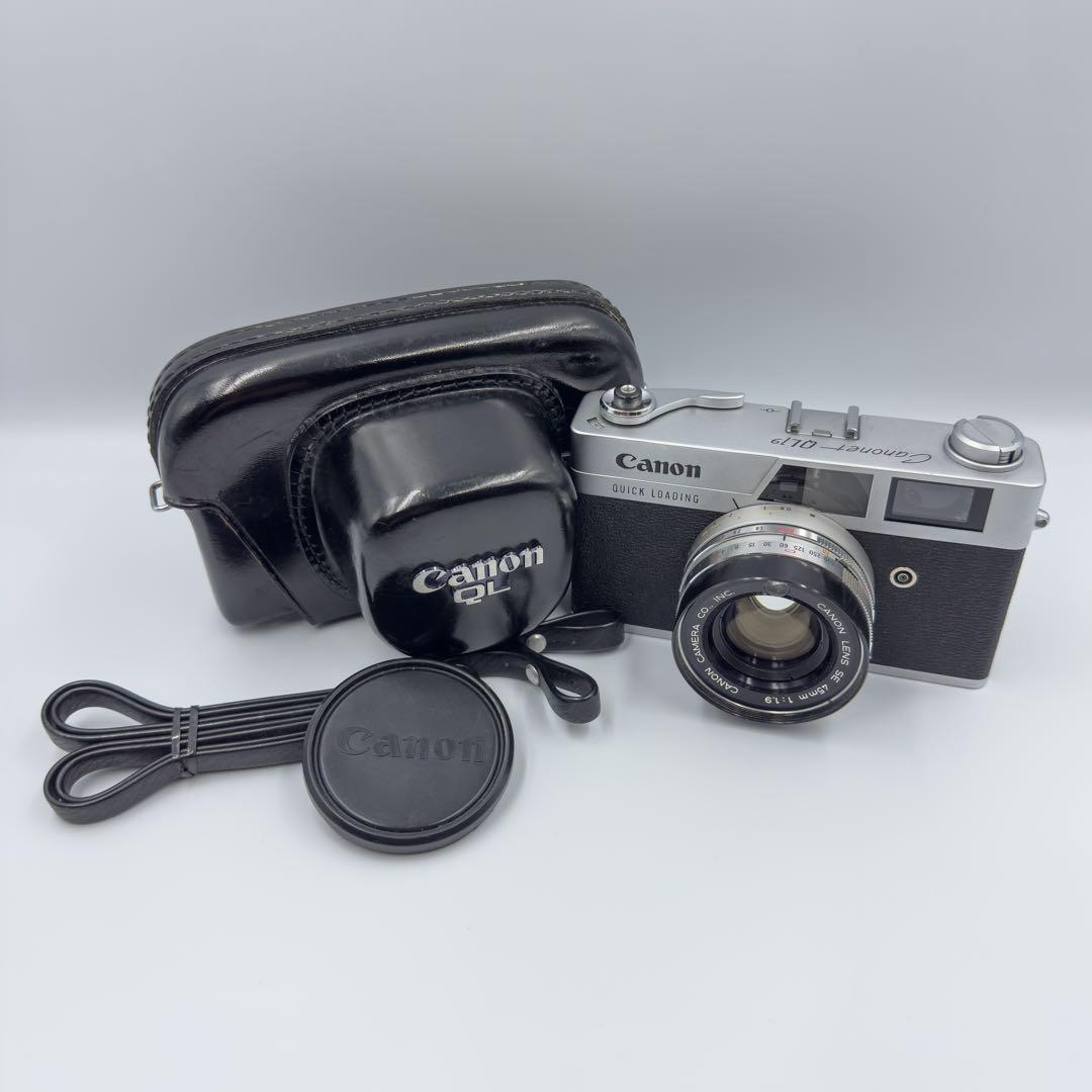 Canon Canonet QL19 完璧なコンディション、オリジナル付属品完備