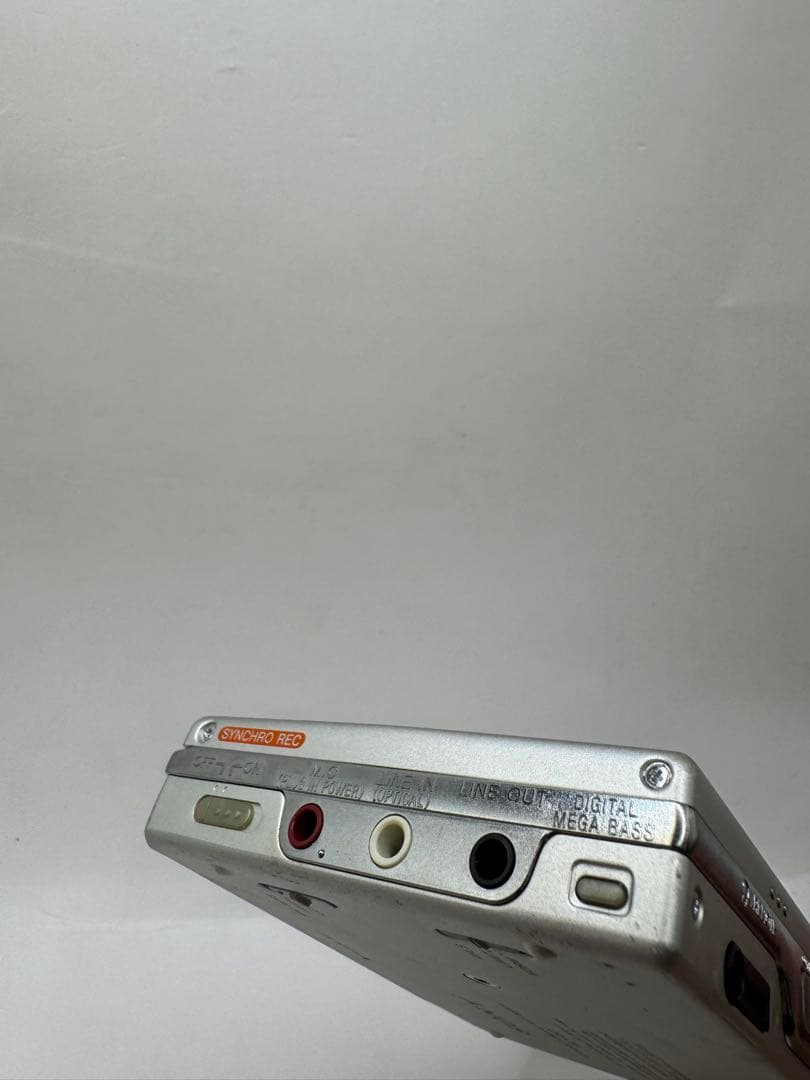 動作品 SONY MZ-R50 シルバー MDレコーダーMD WALKMAN