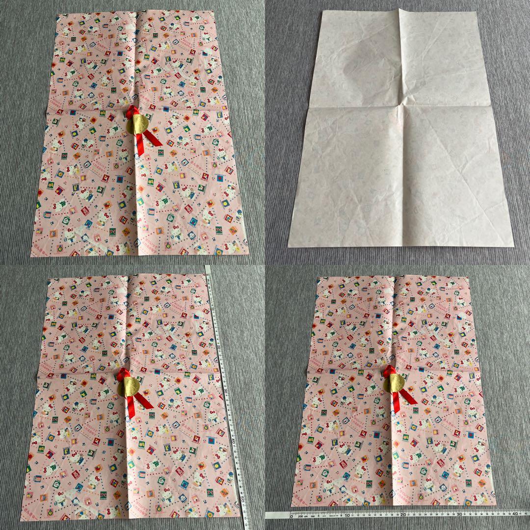 サンリオ ディズニー 昭和レトロ 包装紙 まとめ売り ラッピング 紙モノ