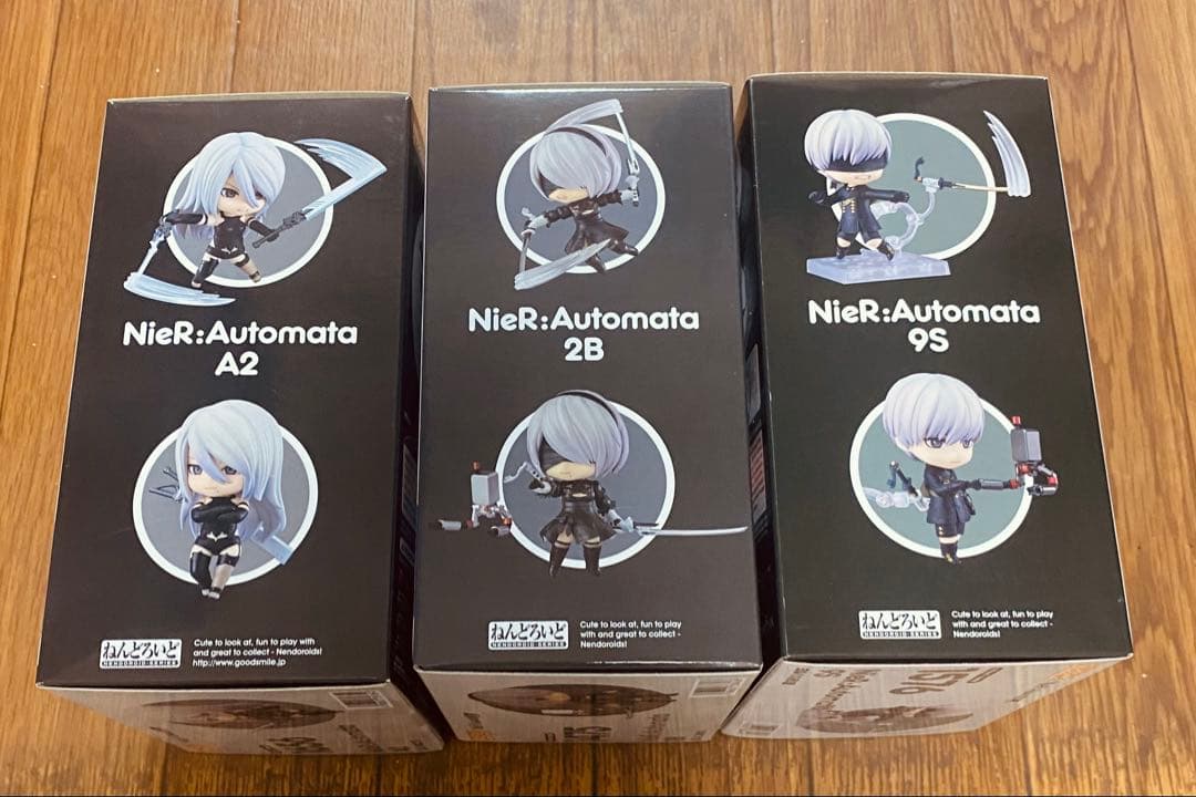 新品　ねんどろいど 2B 9S A2 3体セット NieR Automata