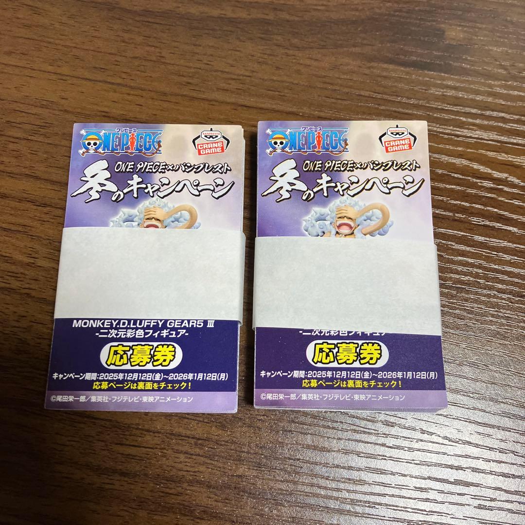 ONE PIECE 応募券 100枚 KING OF ARTIST 二次元彩色