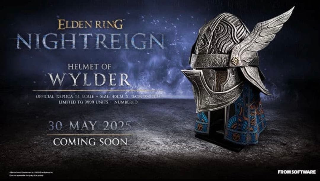 ELDEN RING NIGHTREIGN 追跡者 1/1 ヘルメットレプリカ