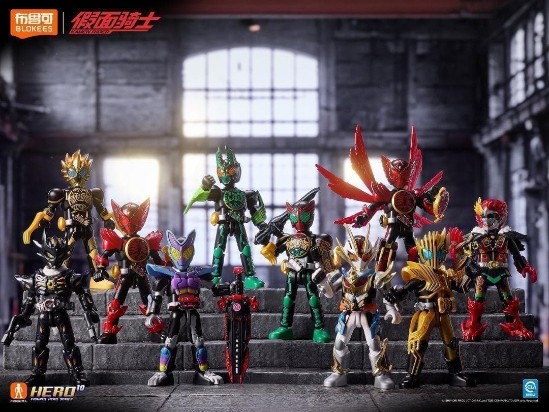 仮面ライダー 群星版 第4弾 【新品未開封・海外限定品】BLOKEES 布鲁可