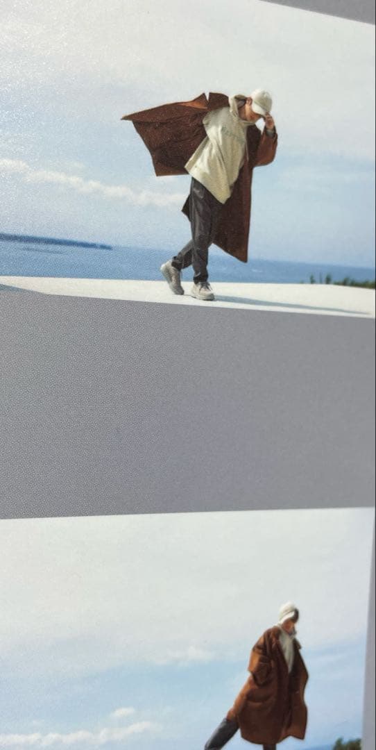 ナップタイム　naptime. Nissy 西島隆弘　コート　ブラウン