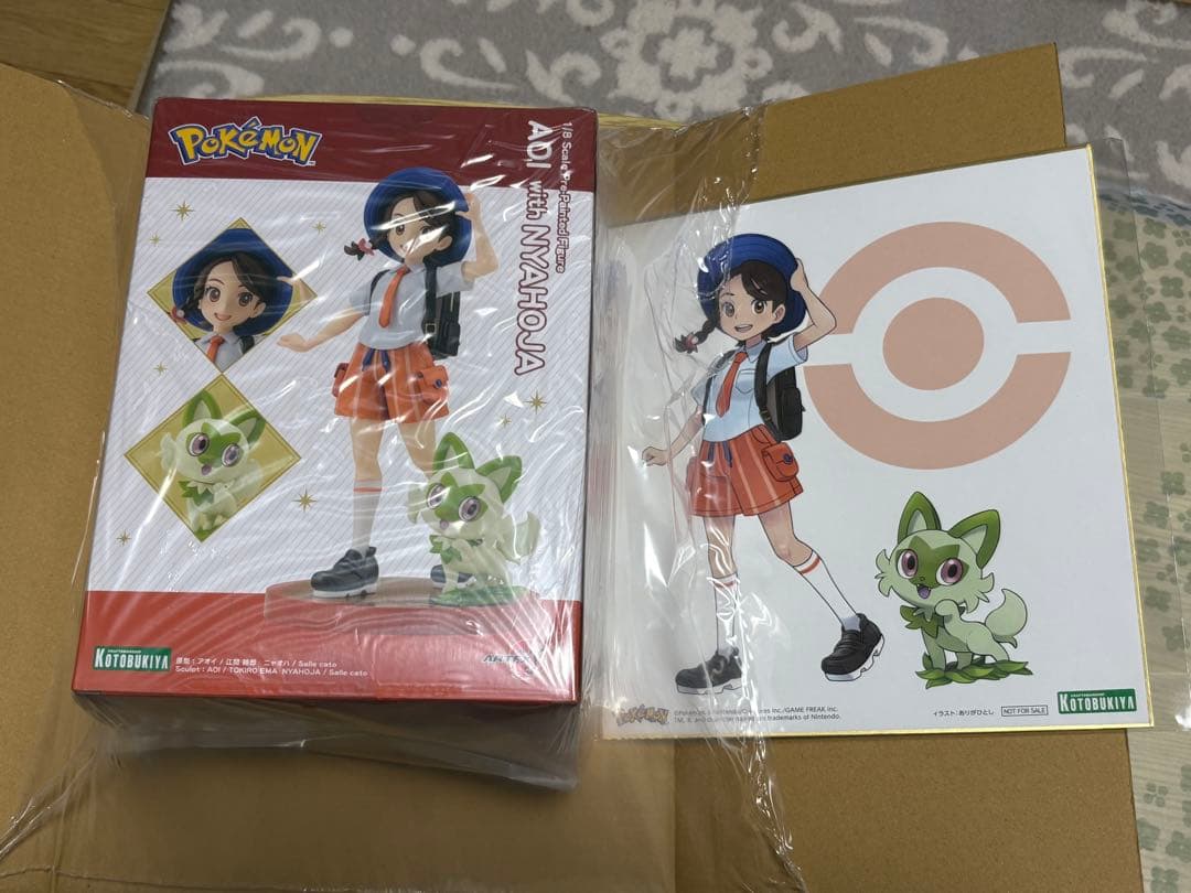 【新品未開封・特典付き】ARTFX J アオイ with ニャオハ コトブキヤ