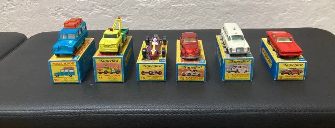 マッチボックス　ミニカー 6台セット オリジナルボックス付き