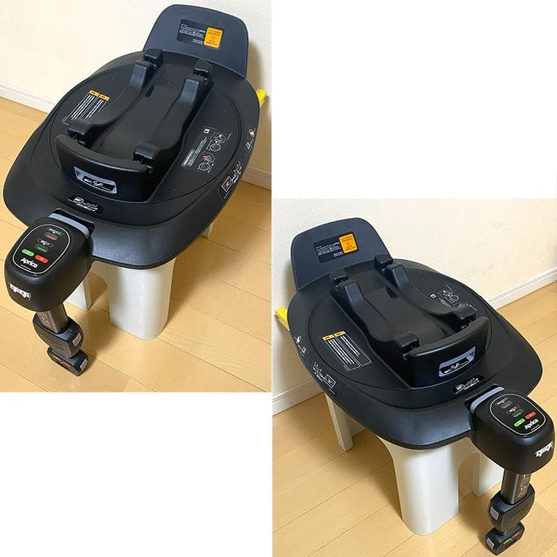 【美品】アップリカ 最高級チャイルドシート クルリラビッテエックス ブラック