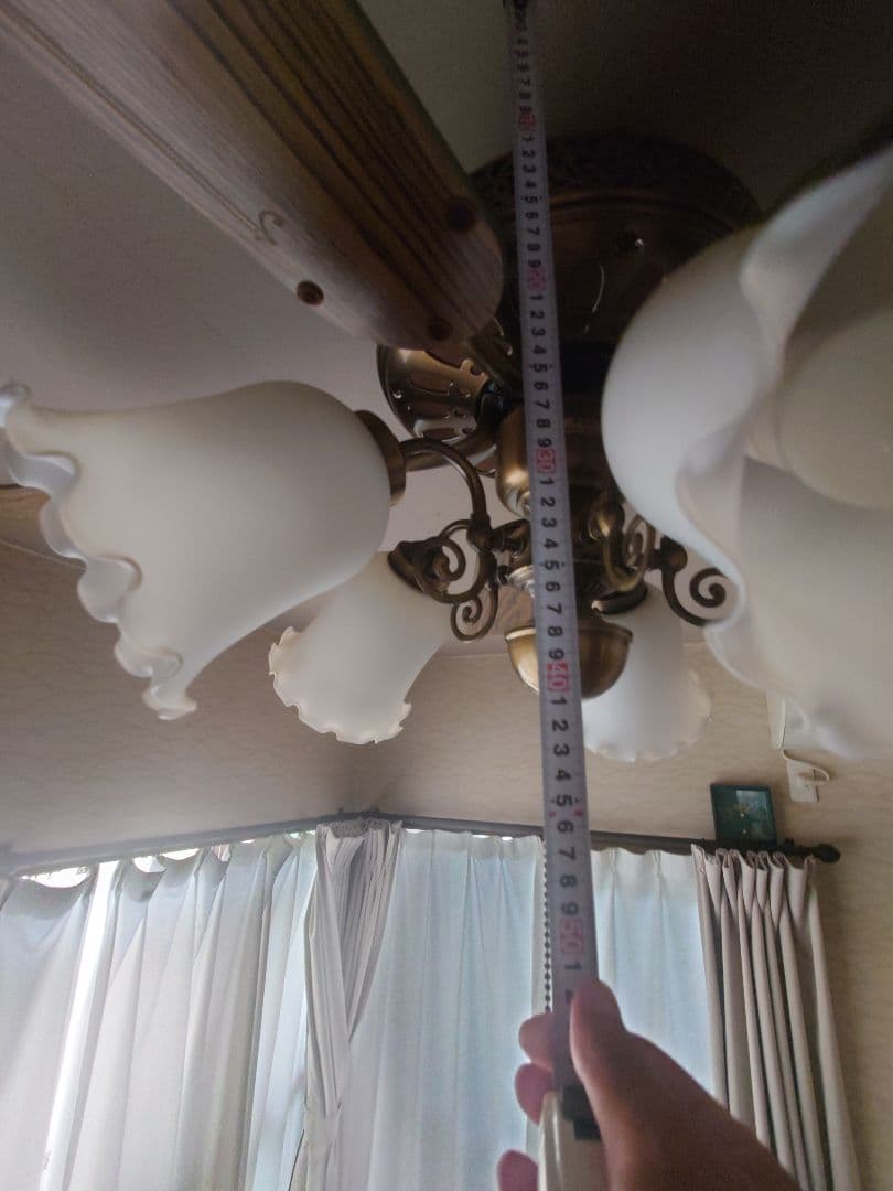 クラシックシーリングファン 5灯　5枚羽