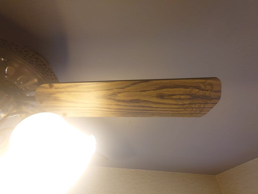 クラシックシーリングファン 5灯　5枚羽