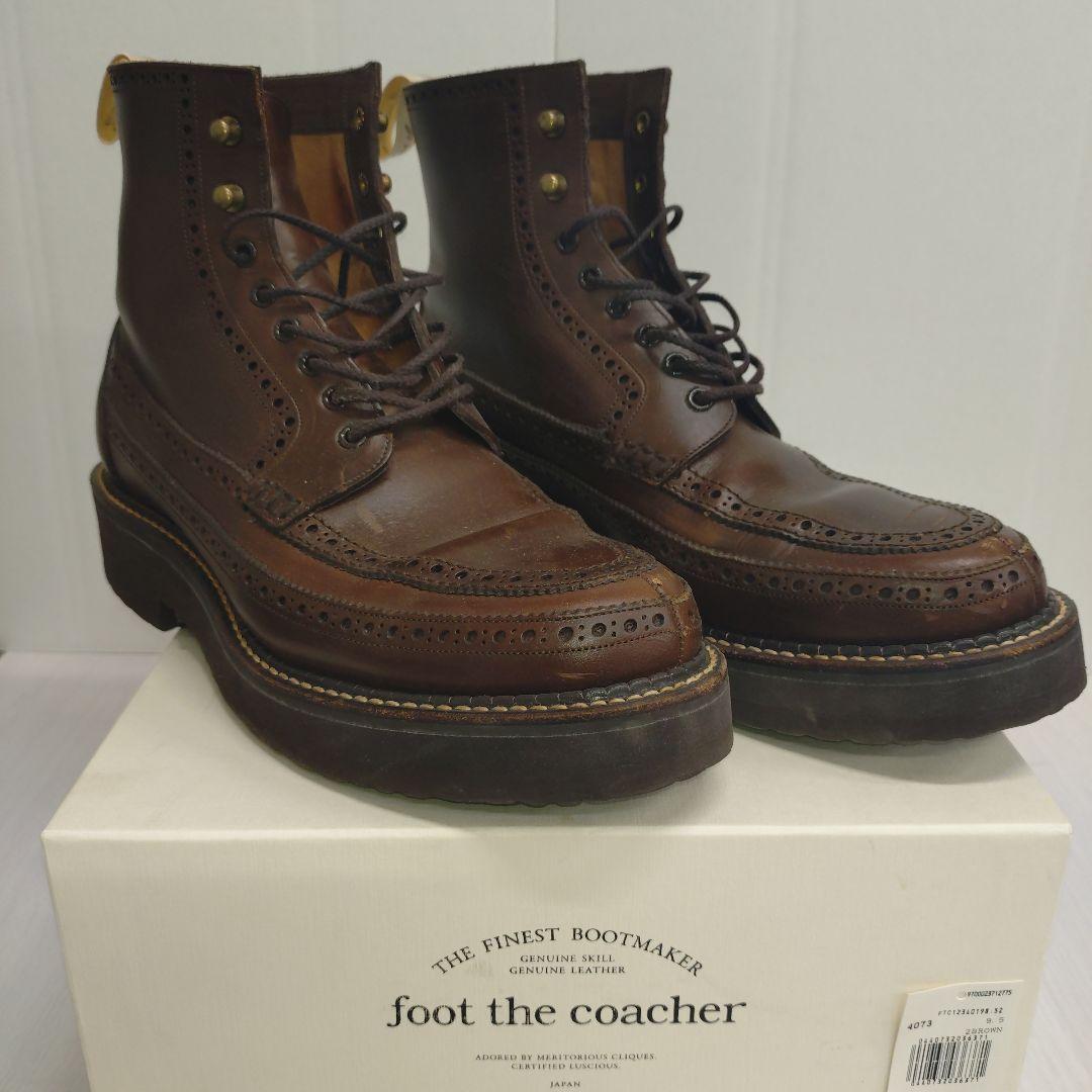 foot the coacher フルブギーモカシンブーツ