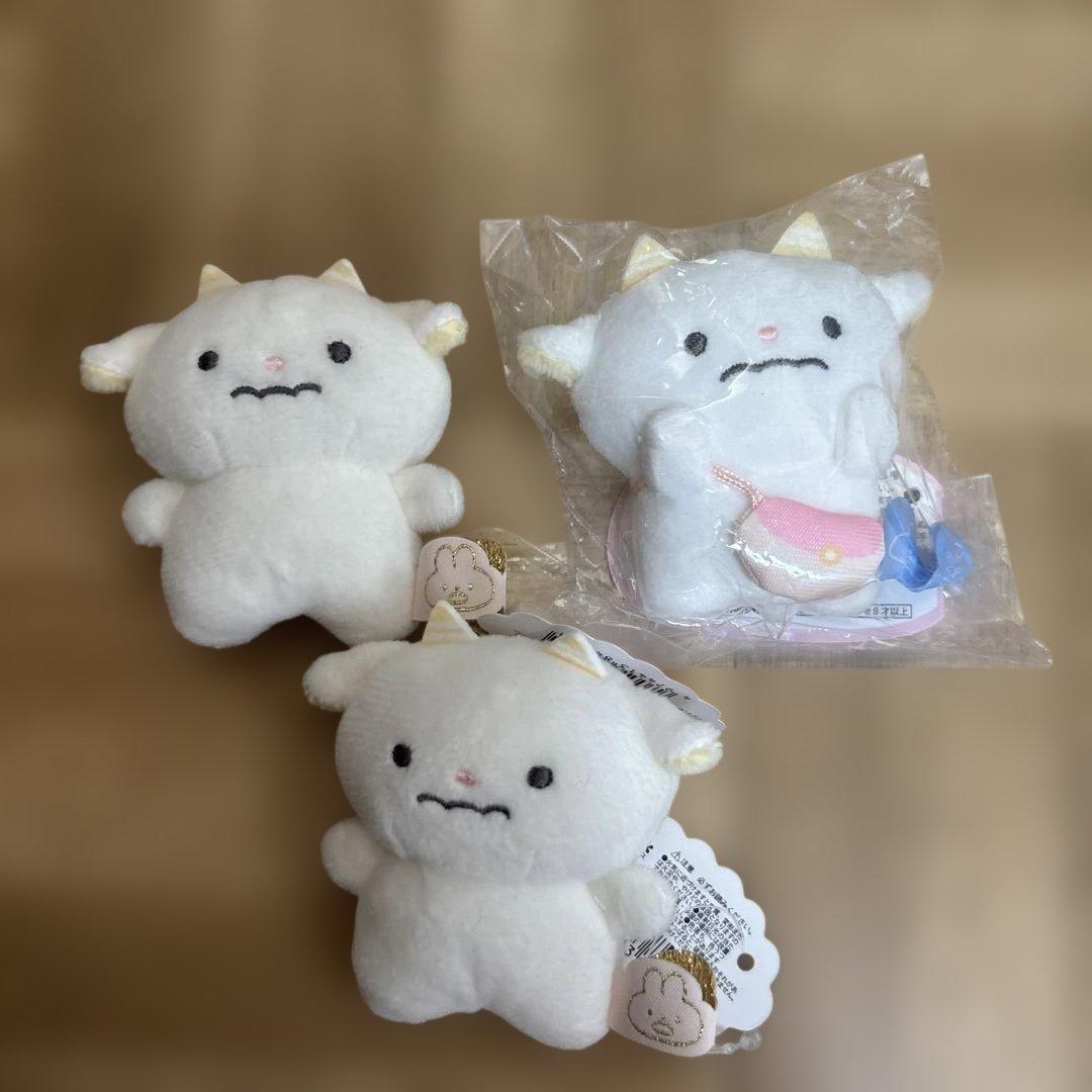 新品・入手困難・激レア・サンエックス・まめゴマ・ぽかんとたん・てのりぬいぐるみ