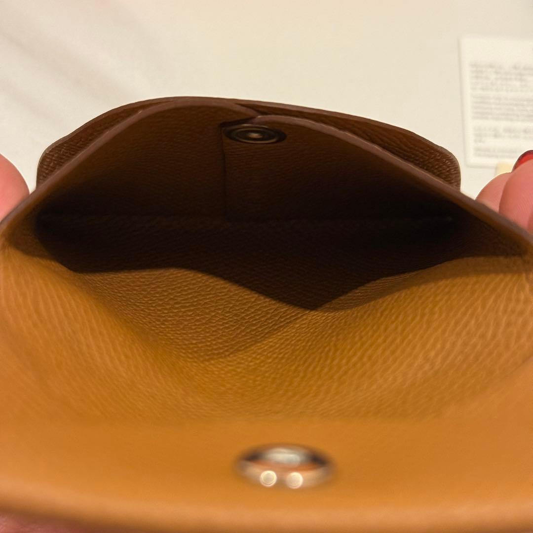 【新品未使用】HERMES エルメス バスティア ケース ゴールド
