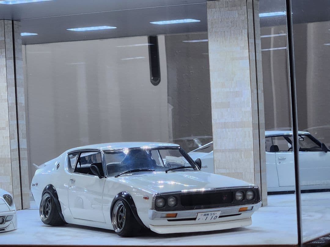 【京商】1/18日産 スカイライン ケンメリGT-R ミニカー