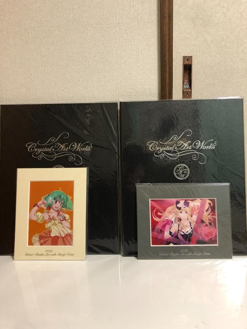 マクロスF　FC限定受注生産　江端里沙書下し　アートワークス（シェリル＆ランカ）