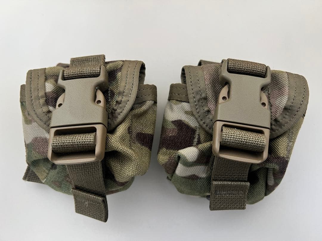 SOFLCS M67 FRAG Grenade Pouch×2 Multicam