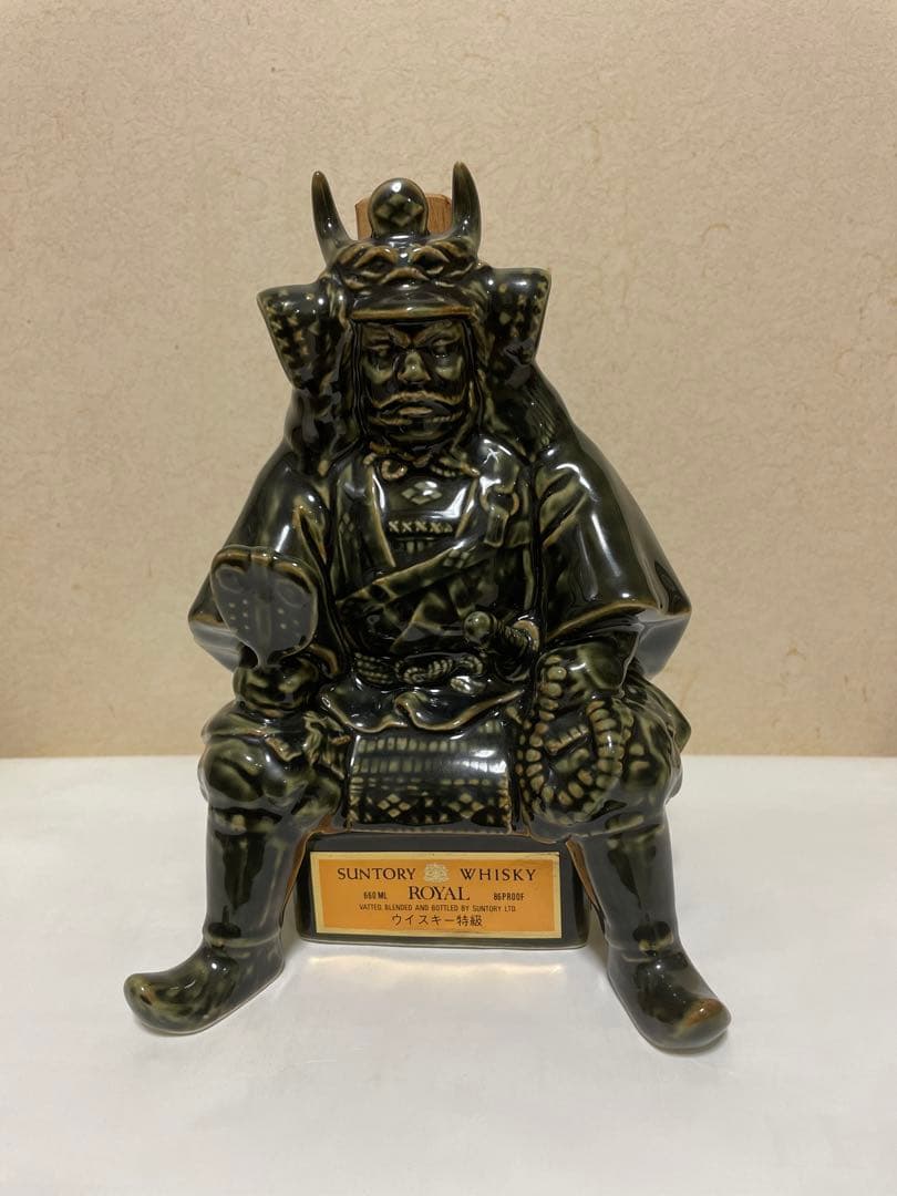 希少品サントリー　ウイスキー　武田信玄　風林火山　特級　陶器ボトル