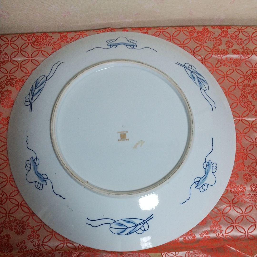 有田焼 ゴールド伊万里 飾り皿 大皿 45センチ　手描き