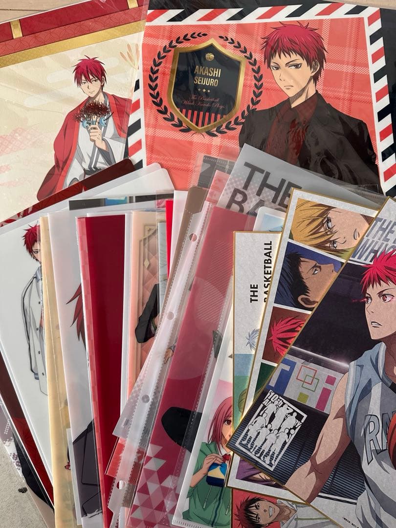 赤司征十郎　A3ポスター2点　A4ファイル32点　A4色紙3点