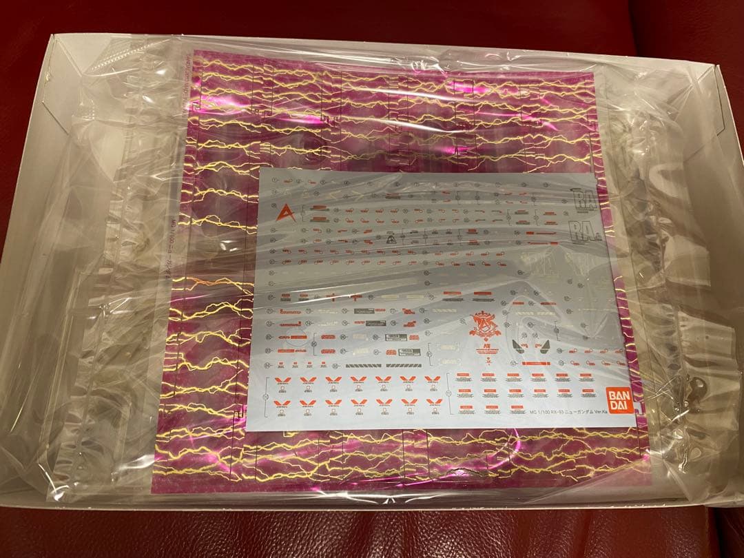 3点 セットMG RX-93 νガンダム V.Kaメカニカルクリア拡張