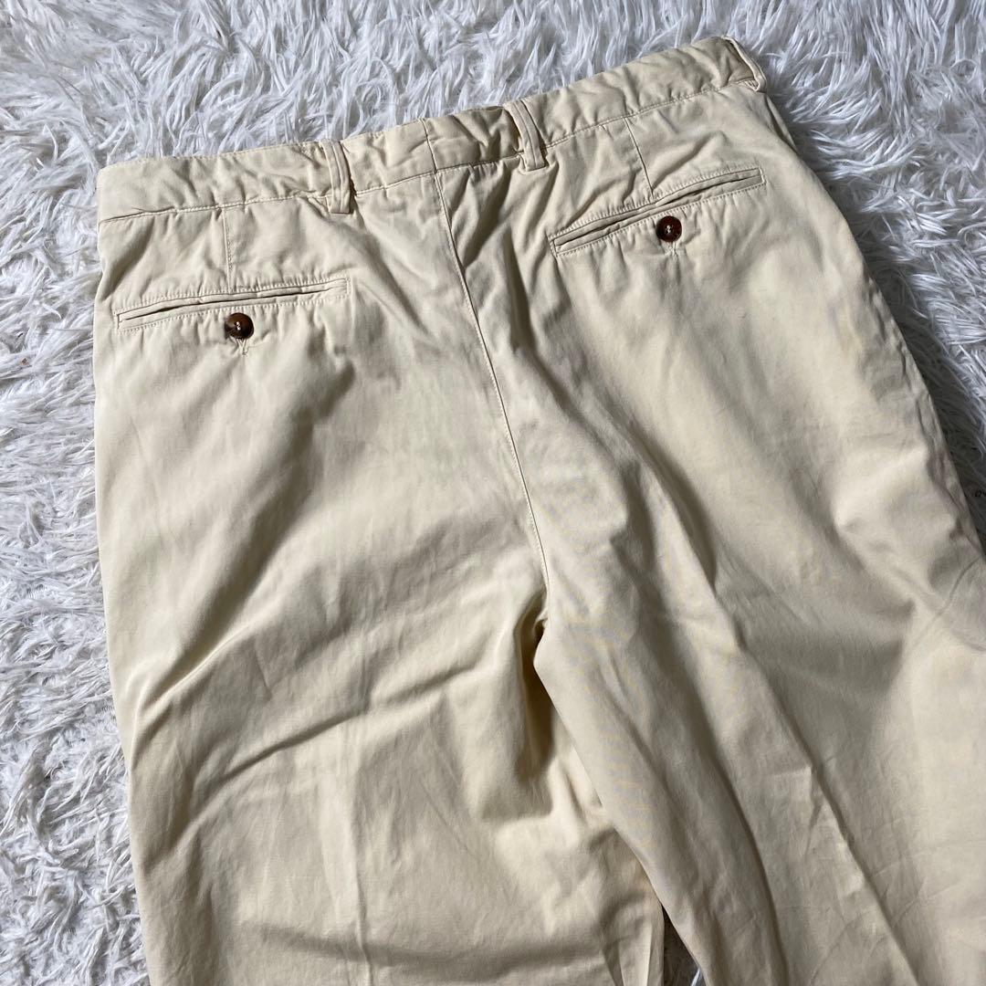 美品】ジョルジオアルマーニ　チノパン　80s〜90s　ヴィンテージ　ワイド　50