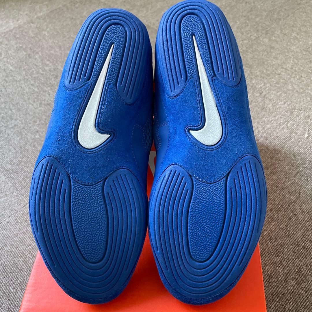 ナイキ・インフリクト [ブルー/シルバー］ 青 ハイカット28.0cm