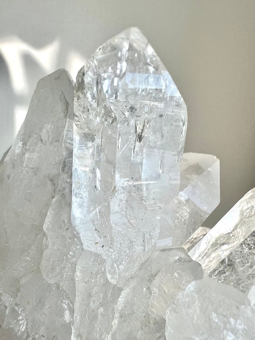 祝春節✨AAAAA宝石質マニハール 天空に浮かぶクリスタル神殿✨ルチル入天使の翼