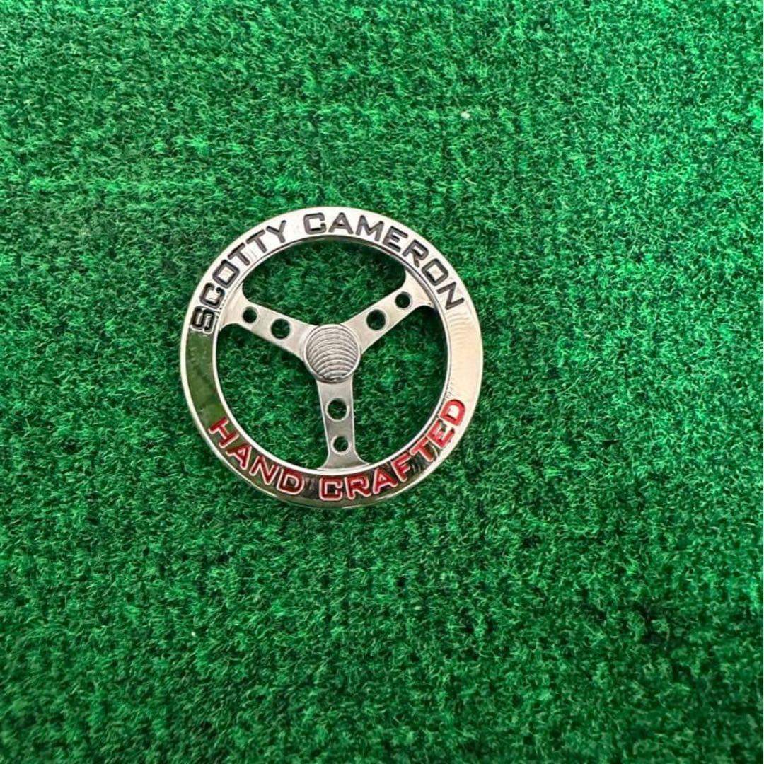 スコッティキャメロン　ステアリングホイール　ボールマーカー