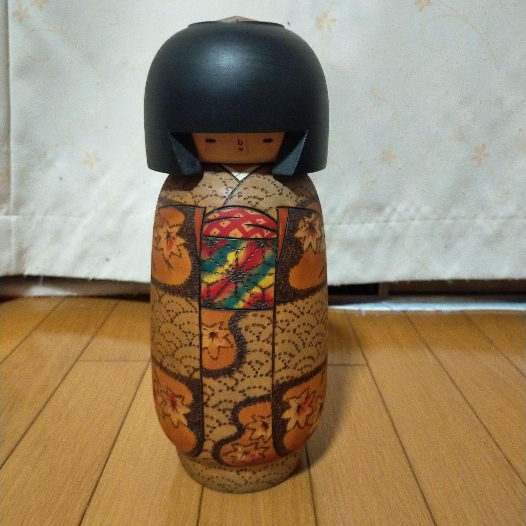 伊之助　こけし　大　レトロ