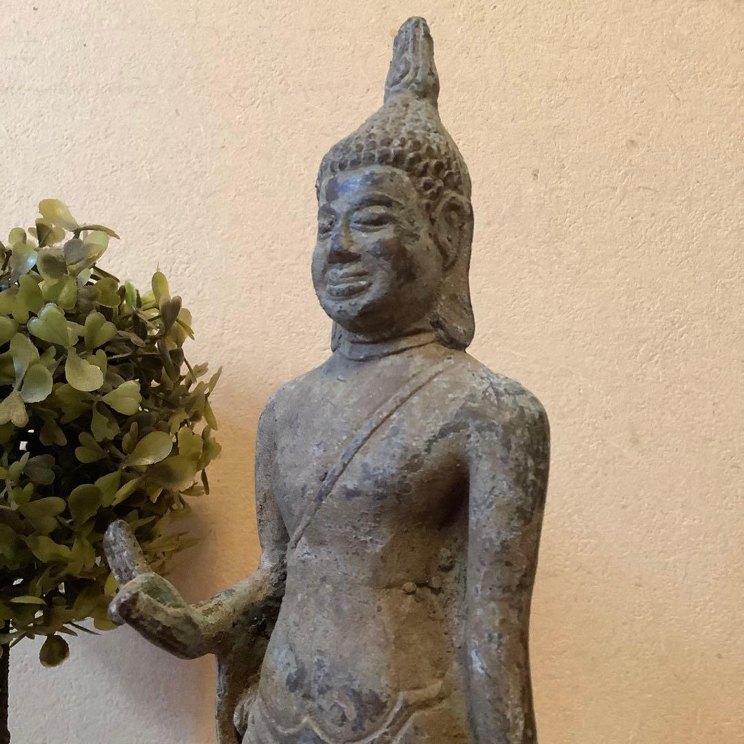 12〜13世紀「スコータイ ・アユタヤ・ドヴァーラヴァティー様式仏」出土青銅仏