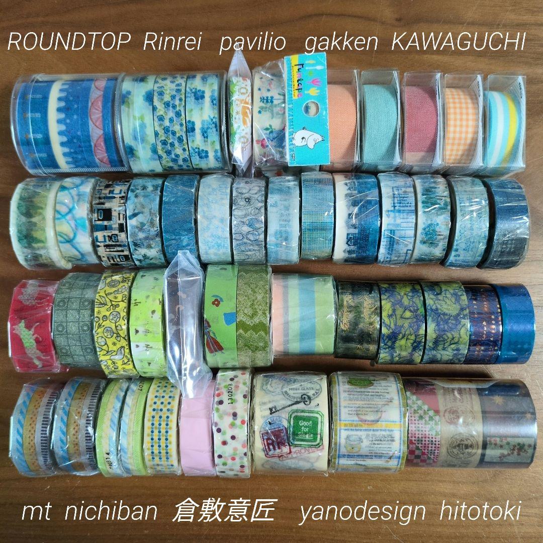 マスキングテープ　カモイ　廃盤品　雑貨　ラウンドトップ　キングジム