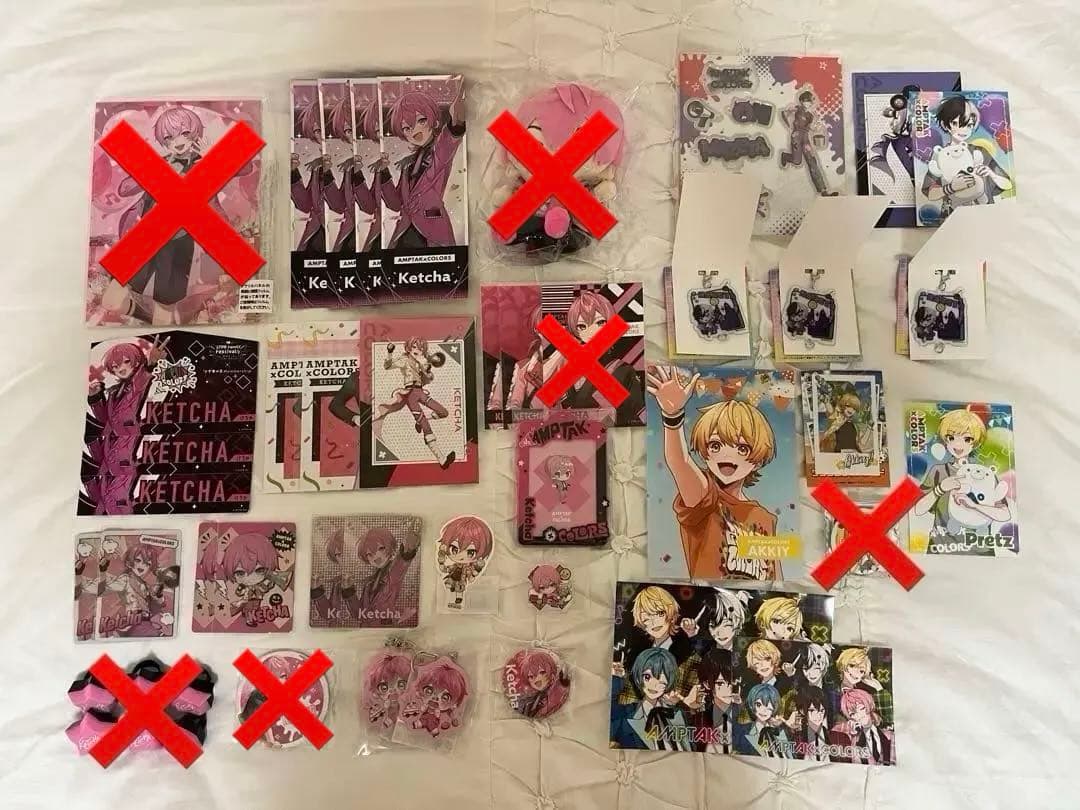 AMPTAK×COLORS あっきぃ ぷりっつ まぜ太 けちゃ まとめ売り