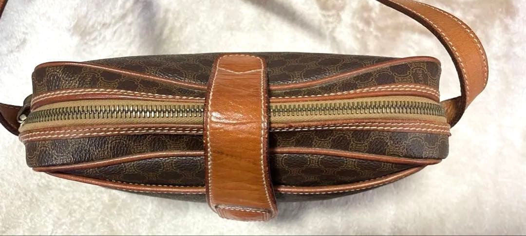 セリーヌ　マカダム柄　ショルダーバッグ　オールドセリーヌ　長財布収納可能