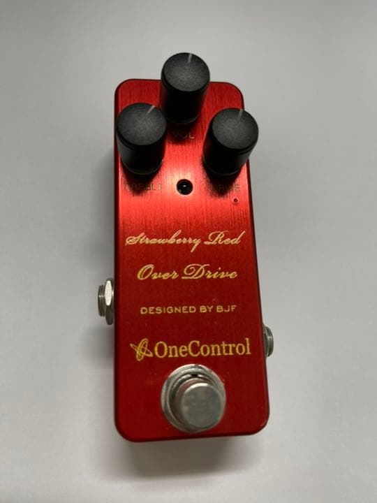 【美品】One Control Strawberry Red Overdrive