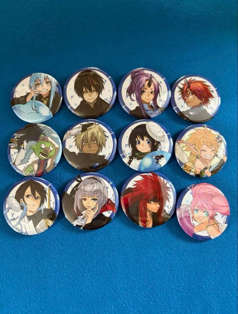 転生したらスライムだった件　ポップアップ　缶バッジコンプリート10th 10周年