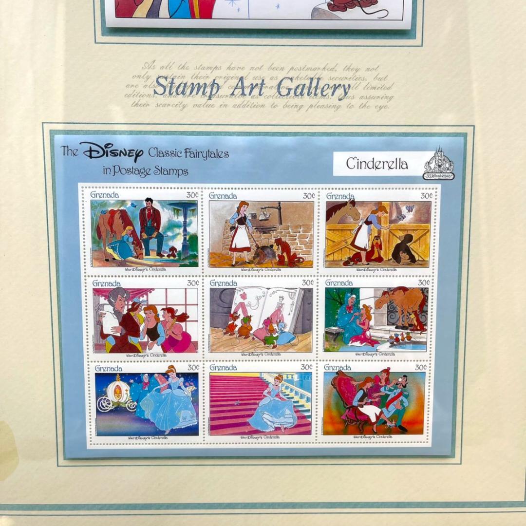 限定品 レア★シンデレラ ガラスの靴 かぼちゃの馬車 ★スタンプアートギャラリー