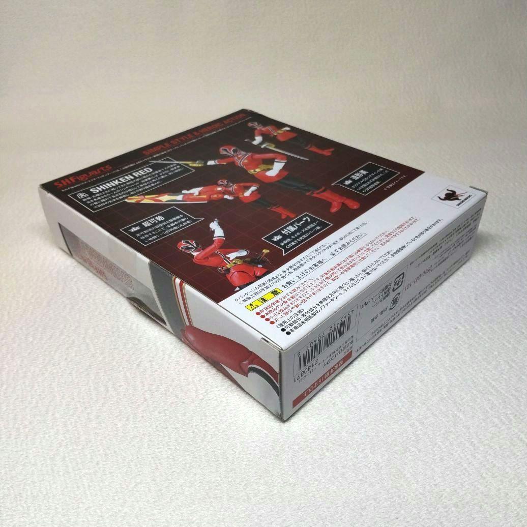 〈新品未開封〉S.H.Figuarts シンケンレッド（志葉薫） シンケンジャー