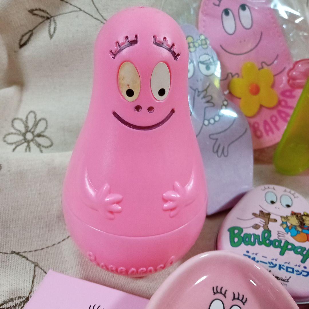 バーバパパ　スケール　豆皿　小銭入れ　ドロップ缶のみ　メモ　レトロケース