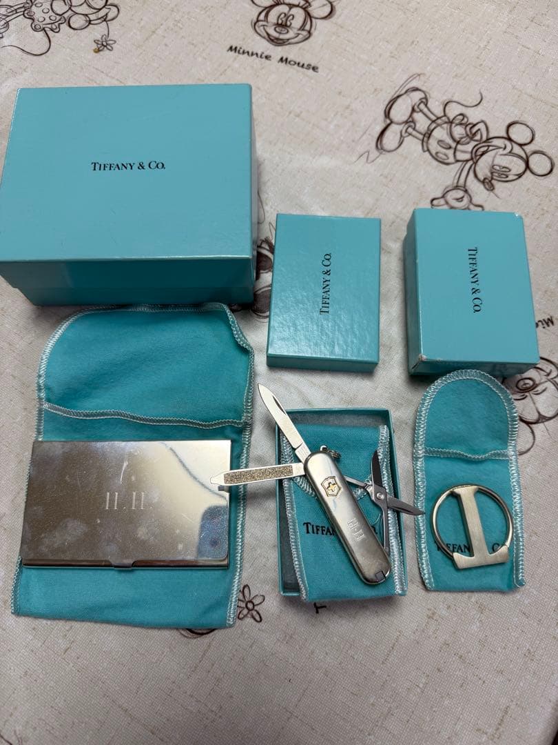 ティファニー　マルチツール、キーリング、カードケース