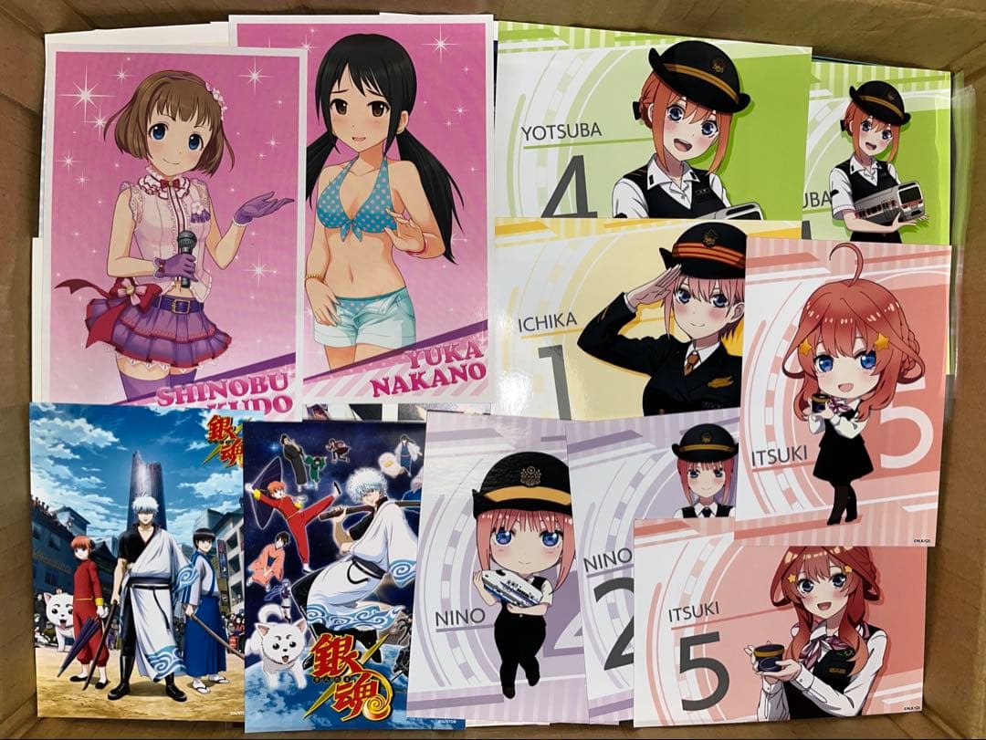 アニメグッズ キャラクターグッズ 紙雑貨 紙類 1350枚以上 大量 まとめ売り