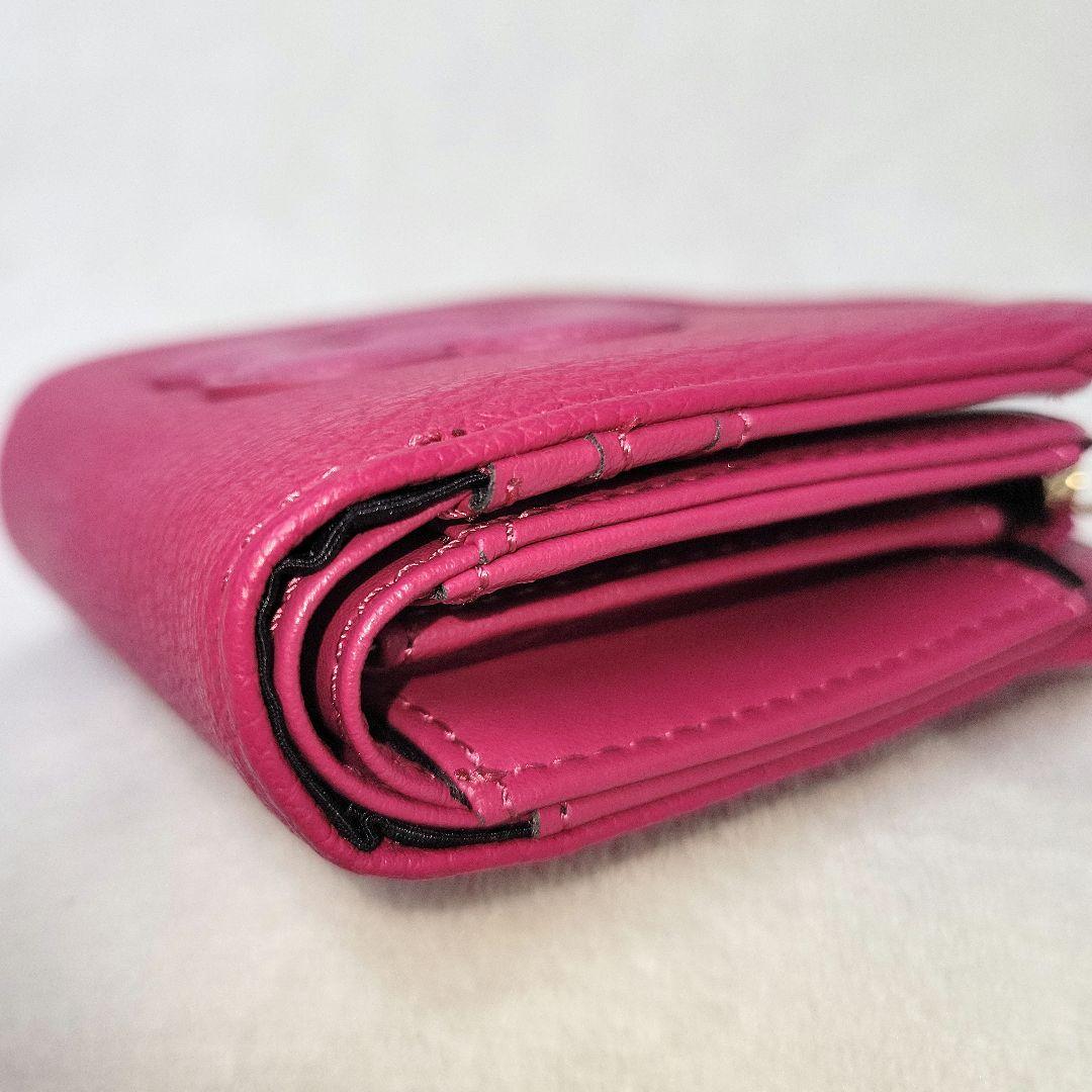 【MARY QUANT】ハンドル付き2wayショルダーウォレット ピンク 未使用