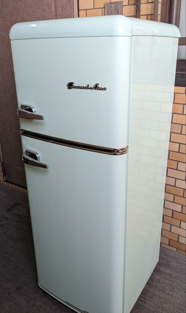 ぷるーん★レトロ冷凍冷蔵庫 grand line 114L 美品♫